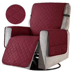 home & garden : Universele Fauteuil Hoes - Zwart in Rood van Pantino