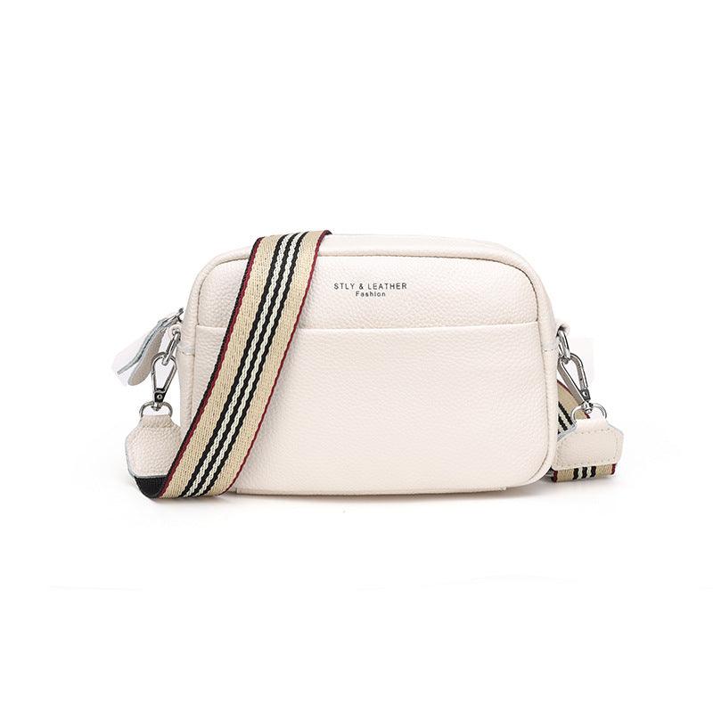 bags : LuxusHandbag - Perfecte Mix van Stijl en Comfort - Groen in Wit van Pantino