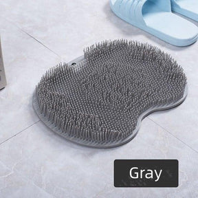 Back Scrubber : MassagePad - Rug Schrobborstel Siliconen - Lichtroze in Grijs Lichtroze van Pantino