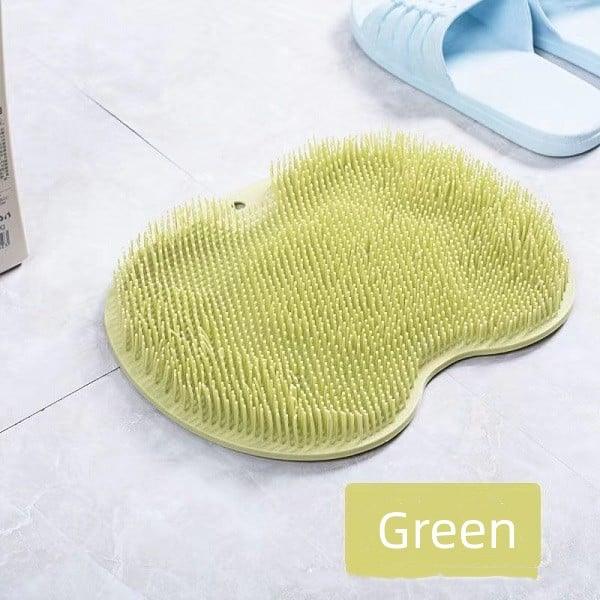 Back Scrubber : MassagePad - Rug Schrobborstel Siliconen - Lichtroze in Groen Lichtroze van Pantino