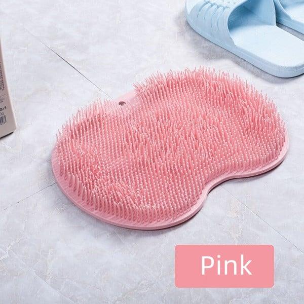 Back Scrubber : MassagePad - Rug Schrobborstel Siliconen - Lichtroze in Lichtroze Lichtroze van Pantino