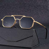 Lunettes de Soleil Or MenzGlass Soluxe - Tendance & Élégantes - Protection UV400