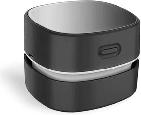 gadgets : Mini Bureau Stofzuiger - Wit in zwart van Pantino