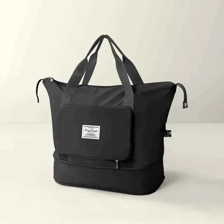 bags : Reistas Roze - MultiTravel - Opvouwbare in Zwart (Bijna uitverkocht) van Pantino