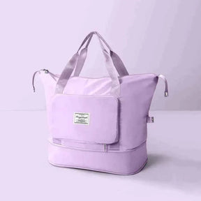 bags : Reistas Roze - MultiTravel - Opvouwbare in Paars van Pantino