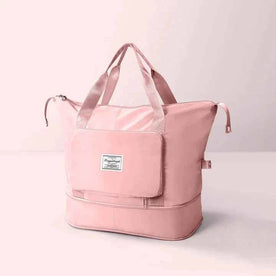 bags : Reistas Roze - MultiTravel - Opvouwbare in Roze van Pantino