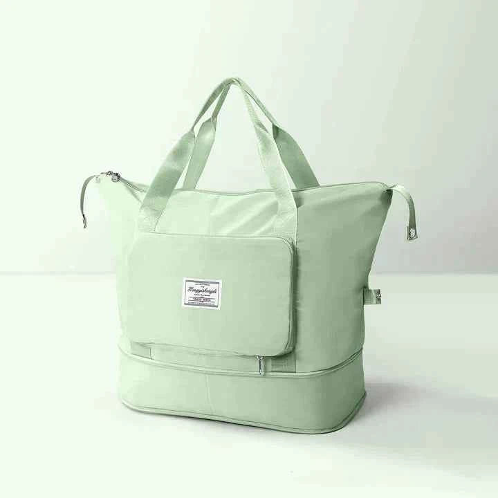 bags : Reistas Roze - MultiTravel - Opvouwbare in Mint groen van Pantino