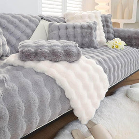 home & garden : SofaCushion - Bankhoes Meubelbeschermer - Lichtblauw in Grijs van Pantino