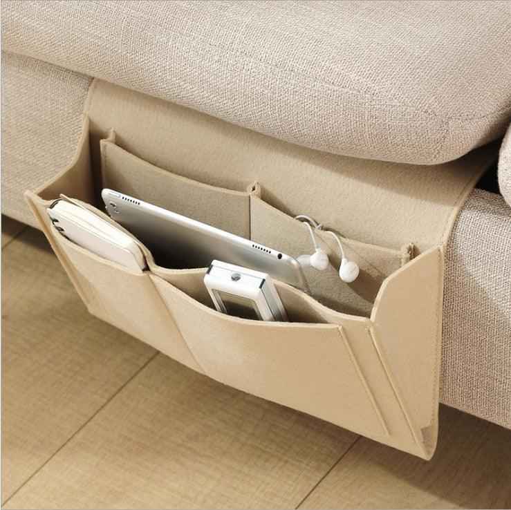 home & garden : Opbergzak voor Bed & Bank - Bruin in Beige Bruin van Pantino