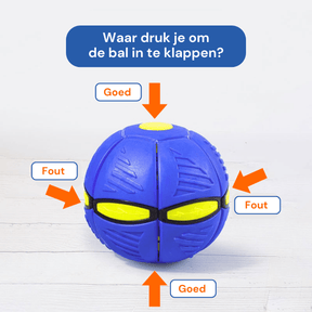 pets : Magische Vliegende Schotel Bal - Groen in van Pantino