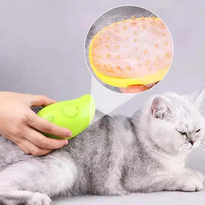 pets : FurCare - Stoomborstel voor Huisdieren - Groen in van Pantino