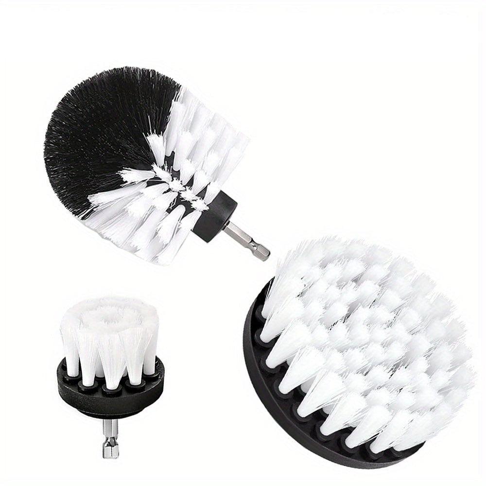 gadgets : PowerScrub - 3x Opzetborstelset - Geel in Wit van Pantino