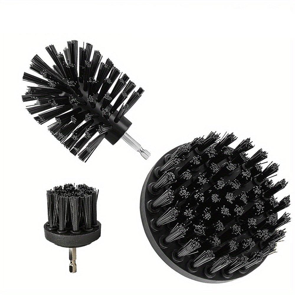 gadgets : PowerScrub - 3x Opzetborstelset - Geel in Zwart van Pantino