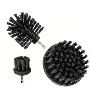 gadgets : PowerScrub - 3x Opzetborstelset - Geel in Zwart van Pantino