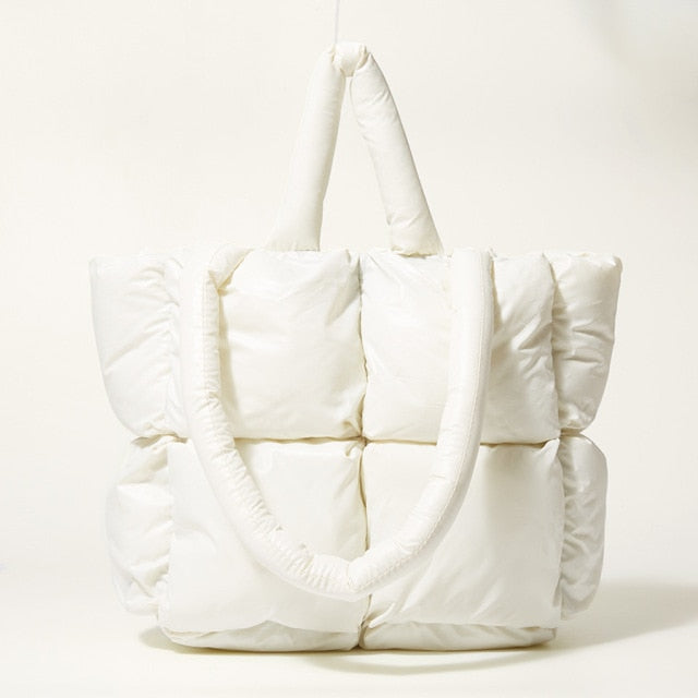 bags : Luxury Tas Polyester Black in white van Pantino