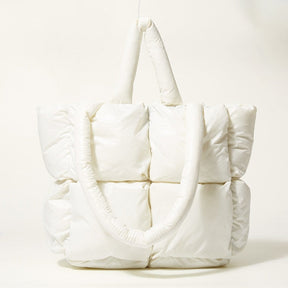 bags : Luxury Tas Polyester Black in white van Pantino