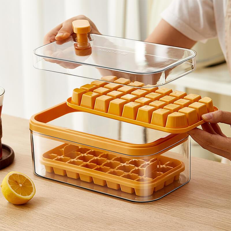 home & garden : QuickIce - Ijsvorm Doos - Oranje in van Pantino