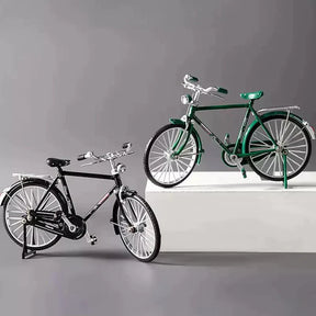 home & garden : RetroBike Miniatuur Fiets - Uniek & Stijlvol - Zwart in van Pantino