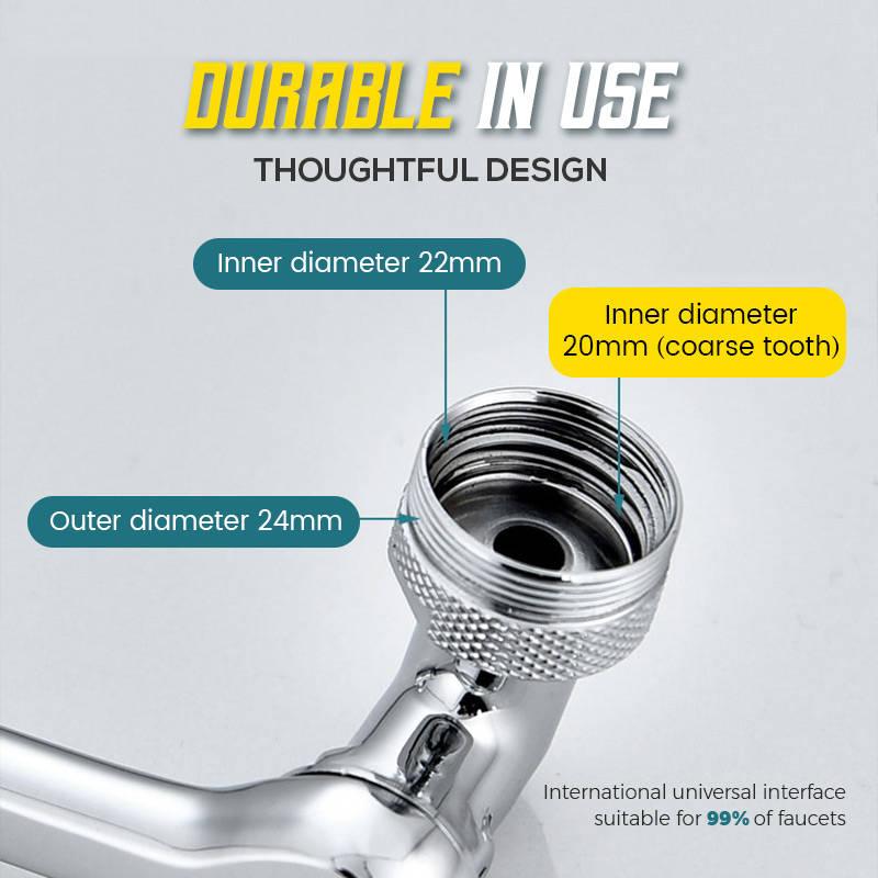 home & garden : Rotating1080° Faucet - Universele Robotarmkraan in van Pantino