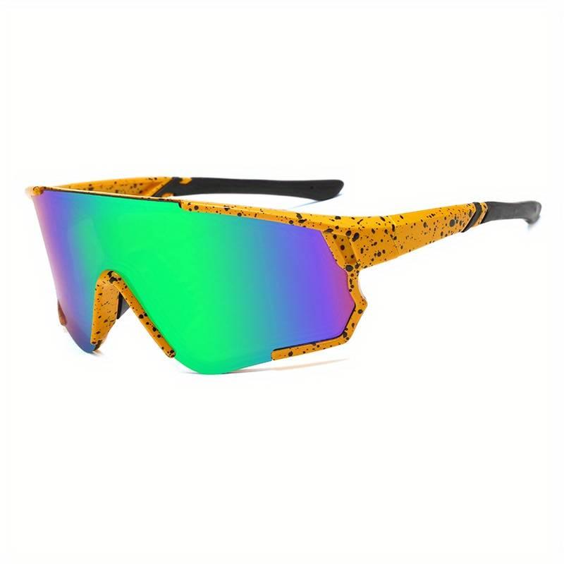 Sunglasses : Zonnebril Unisex Wit - Shield - Minimalistische Fietszonnebril in van Pantino