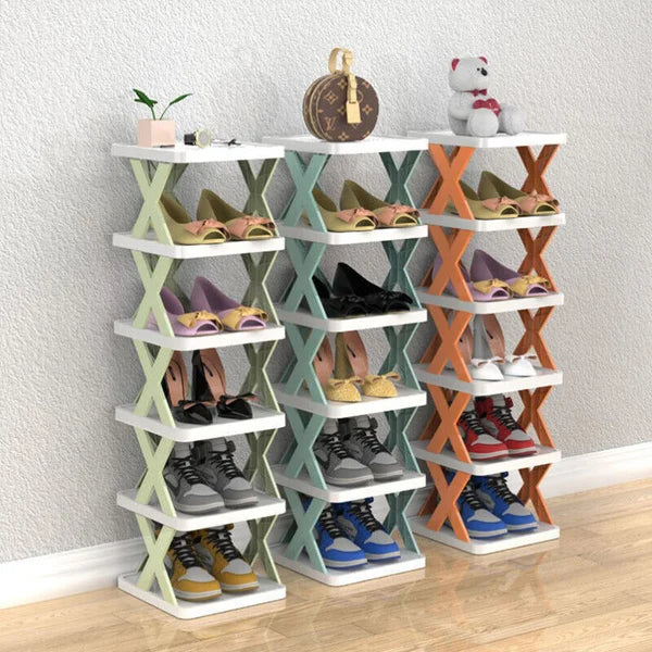 home & garden : ShoeRack - Opvouwbare Schoenenorganiser - Groen in van Pantino