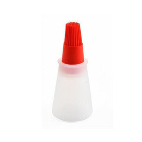 home & garden : Silicone Olie Fles met Borstel - Rood in Rood van Pantino