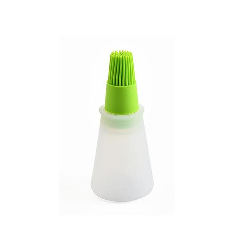 home & garden : Silicone Olie Fles met Borstel - Rood in Groen van Pantino
