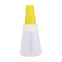 home & garden : Silicone Olie Fles met Borstel - Rood in Geel van Pantino