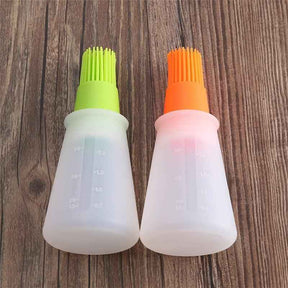 home & garden : Silicone Olie Fles met Borstel - Rood in van Pantino