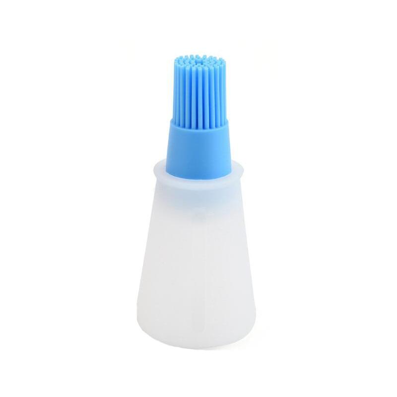 home & garden : Silicone Olie Fles met Borstel - Rood in Blauw van Pantino