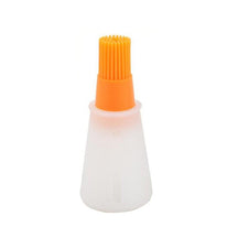 home & garden : Silicone Olie Fles met Borstel - Rood in Oranje van Pantino