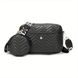 Women's Shoulder Bag Black - Sling Bag - For