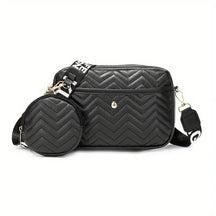 bags : Schoudertas Dames Zwart - SlingBag - Voor in Zwart van Pantino