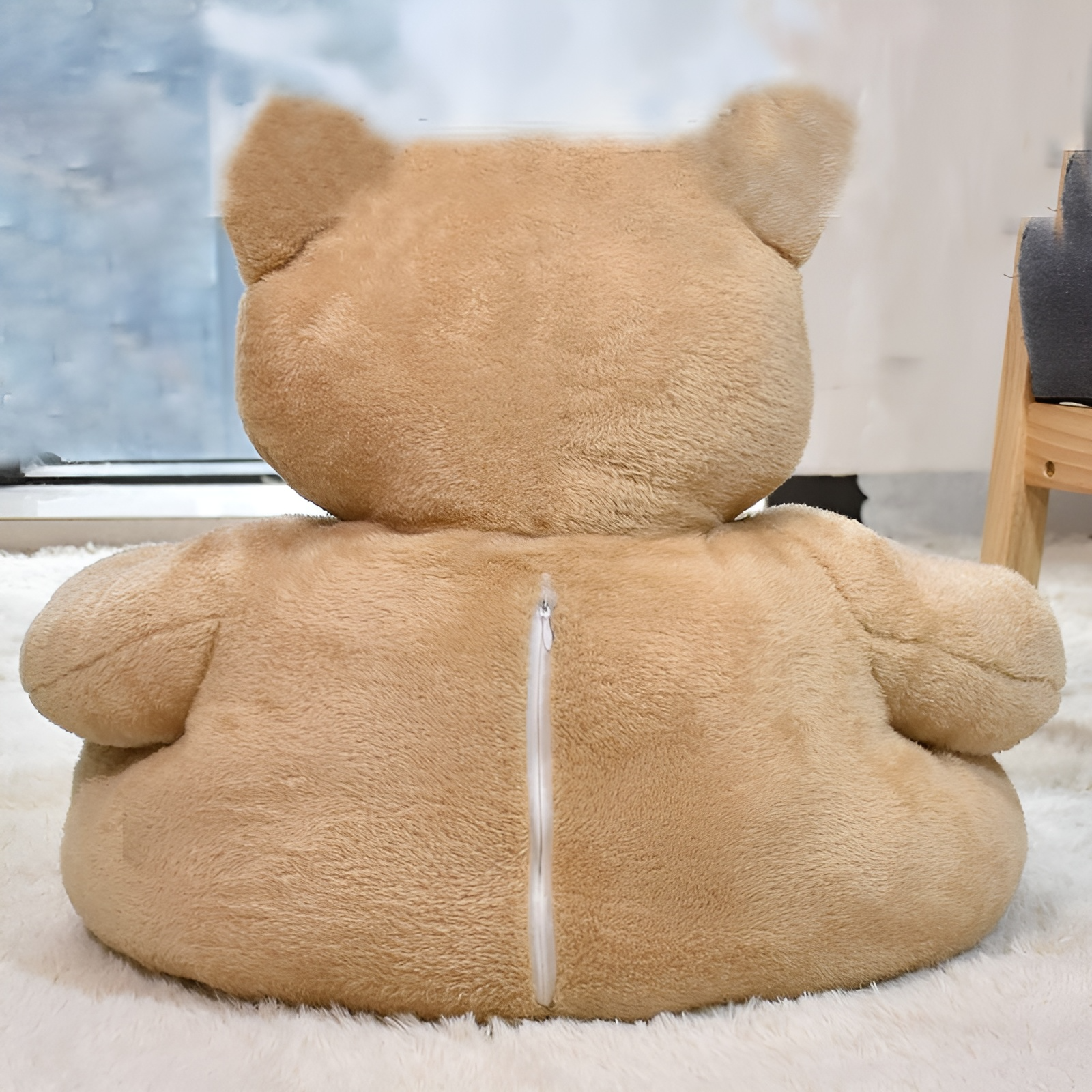 pets : TeddyBear - Bed voor Huisdieren - Khaki in van Pantino
