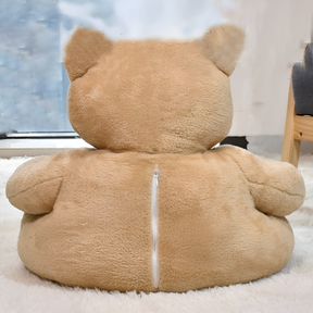 pets : TeddyBear - Bed voor Huisdieren - Khaki in van Pantino