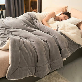 home & garden : SnuggleSoft - Omarm de Warmte Kant - Lichtgroen in grijs van Pantino