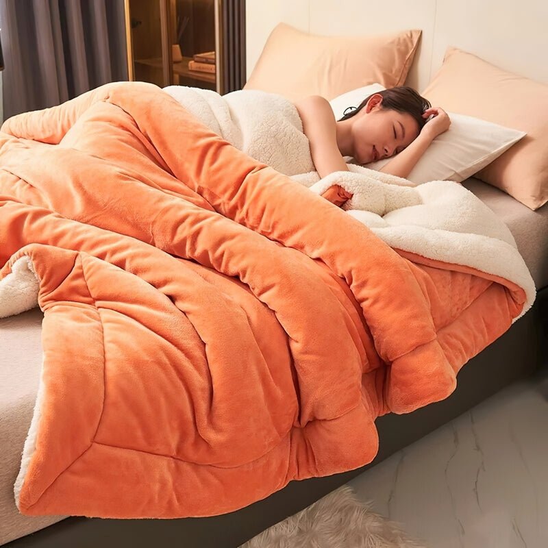 home & garden : SnuggleSoft - Omarm de Warmte Kant - Lichtgroen in oranje van Pantino