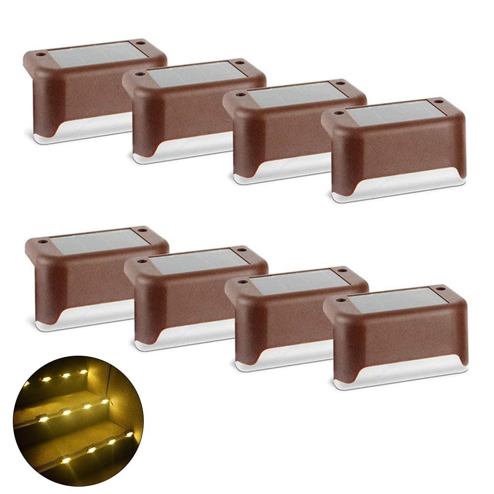 outdoor equipment : Solar Bright - Pad Verlichting op Zonne-Energie - Bruin in Bruin van Pantino