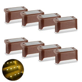 Solar Bright - Éclairage de Chemin Solaire - Marron