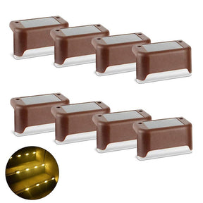 outdoor equipment : Solar Bright - Pad Verlichting op Zonne-Energie - Bruin in Bruin van Pantino