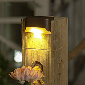 outdoor equipment : Solar Bright - Pad Verlichting op Zonne-Energie - Bruin in van Pantino