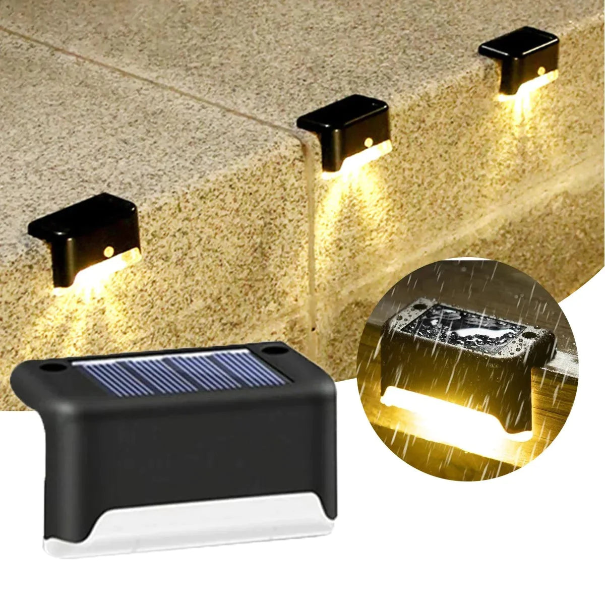 outdoor equipment : Solar Bright - Pad Verlichting op Zonne-Energie - Bruin in van Pantino