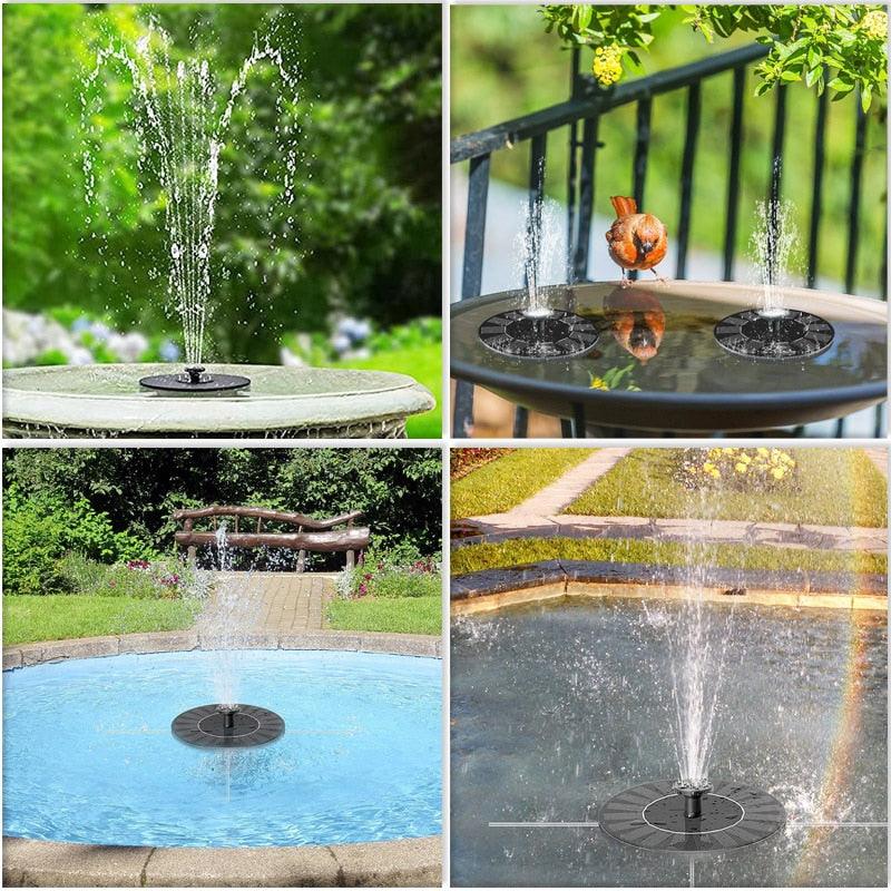 home & garden : Solar Fountain - Creëer een Leuke Sfeer in de Tuin in van Pantino