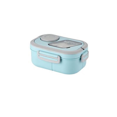 home & garden : LunchBox - Microware Bento Lunchbox - Groen in Blauw van Pantino