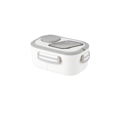 home & garden : LunchBox - Microware Bento Lunchbox - Groen in Wit (4 beschikbaar) van Pantino