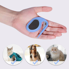 pets : FluffFree - Moeiteloos Klitten Verdwijnen - Blauw in van Pantino