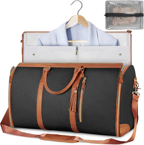 bags : SuitBag - Opvouwbare Opbergtas - Lichtroze in Zwart van Pantino