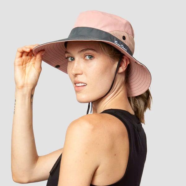 outdoor equipment : Zonnehoed Dames - Lichtroze UV-Bescherming - Verstelbaar & Opvouwbaar in van Pantino