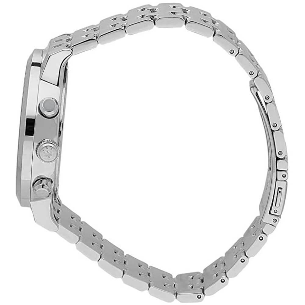 watches : Horloge Heren Zilver-Zwart - Relogio Quartz Herenhorloge in van Pantino